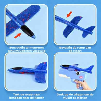 Dino Glider Vliegtuiglauncher