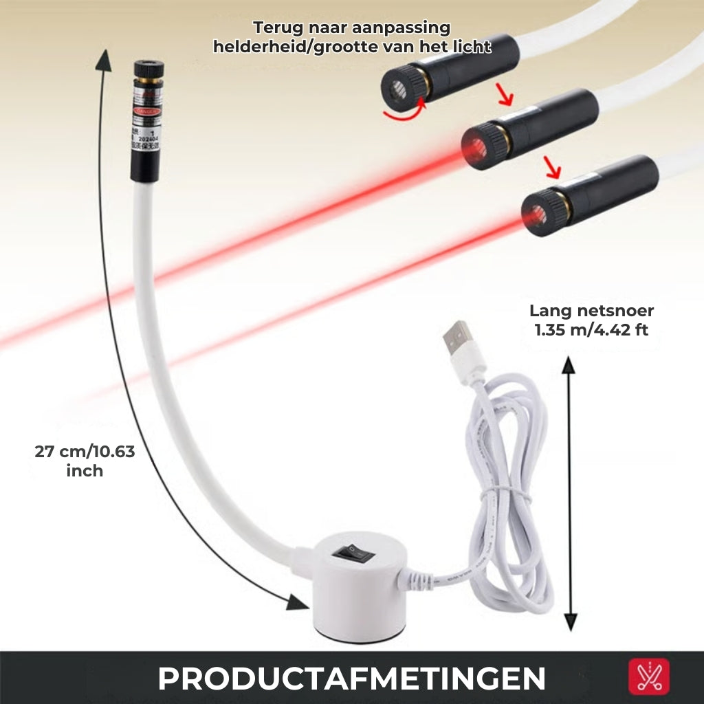 ✨Infrarood positioneringslamp voor naaimachines