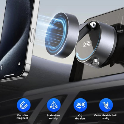 Magnetische en Opvouwbare Telefoonhouder met Zuignap