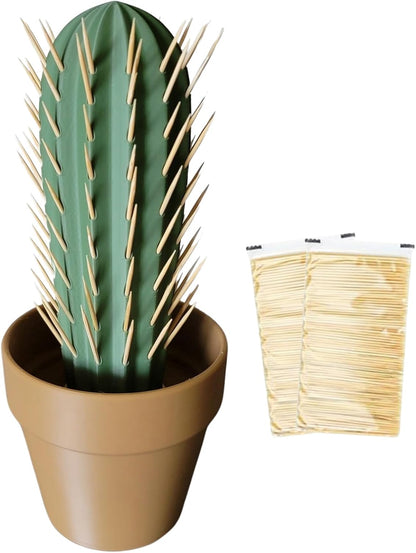 Cactus Tandenstokerhouder Decoratiestuk