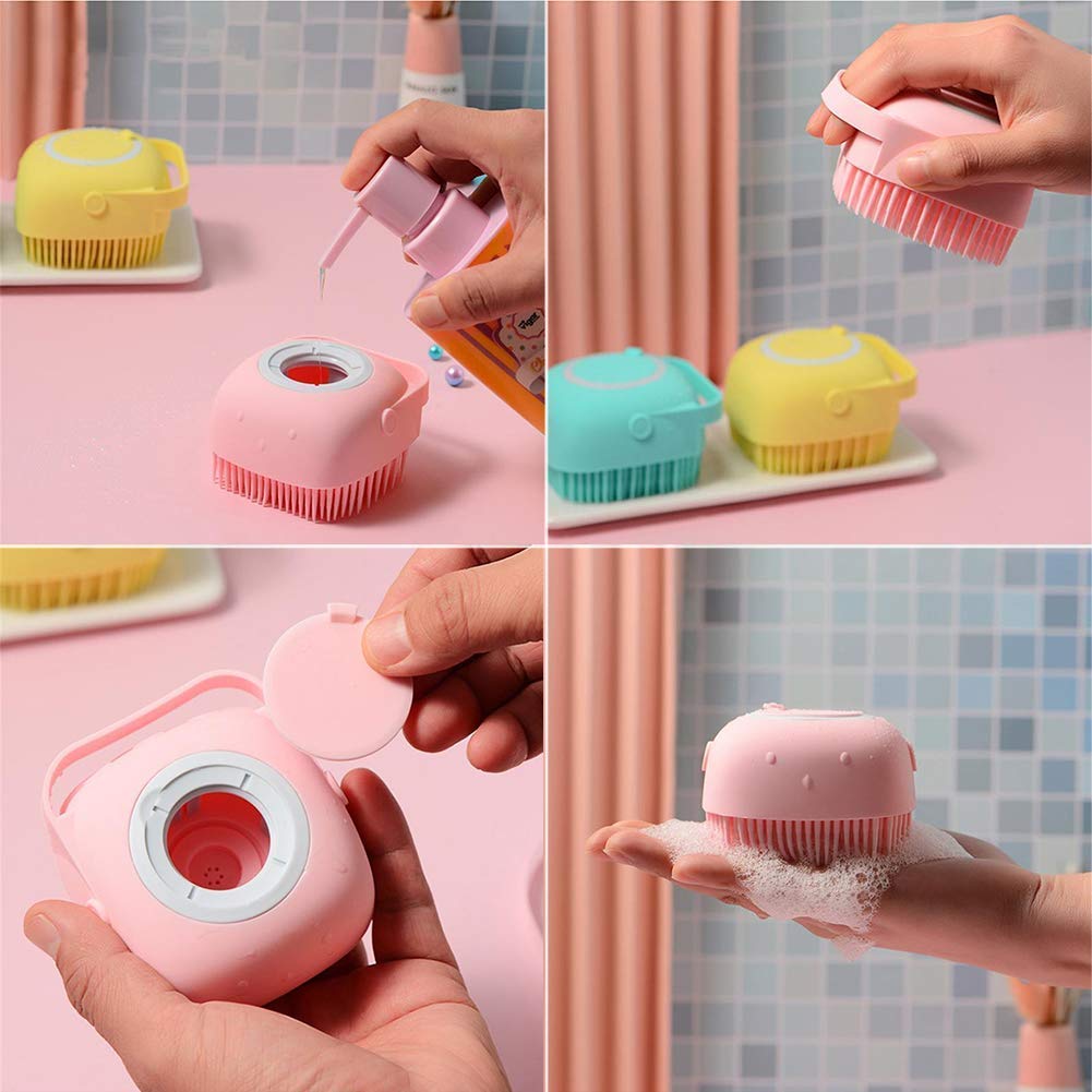 Ulticlean – Silicone reinigingsborstel met zeepdispenser