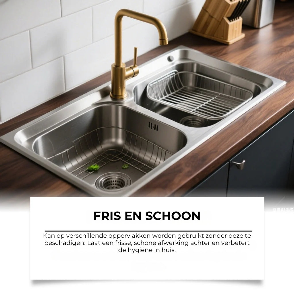 Schimmelverwijderingsgel met schrobborstel – Krachtige schimmelvlekkenreiniger