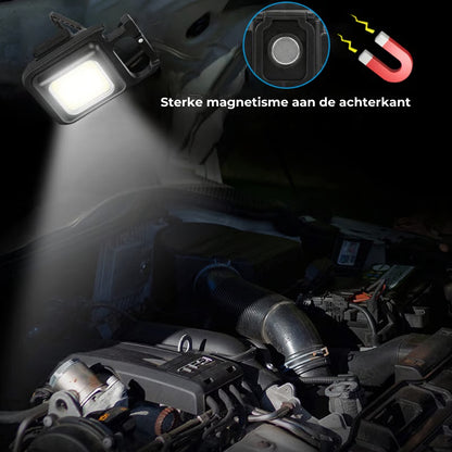 Draagbare mini-werklamp sleutelhanger