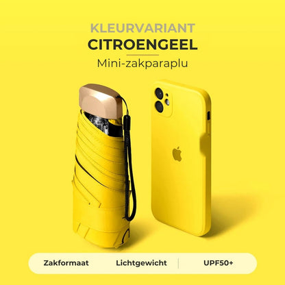 Draagbare UV-Bestendige Mini-Paraplu