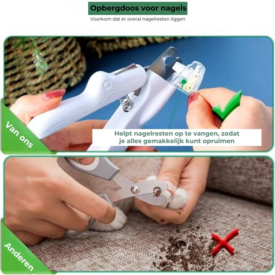 Professionele LED-nagelknipper voor huisdieren