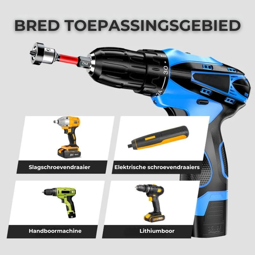 Magnetische S2-staalbitten met dieptebegrenzing
