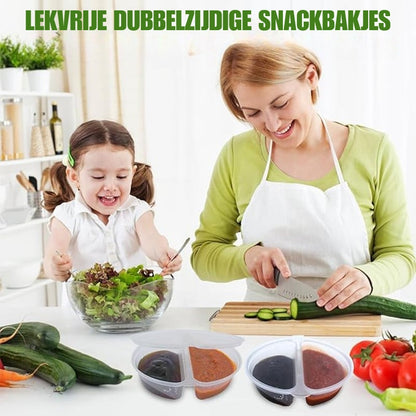Herbruikbare snackbak