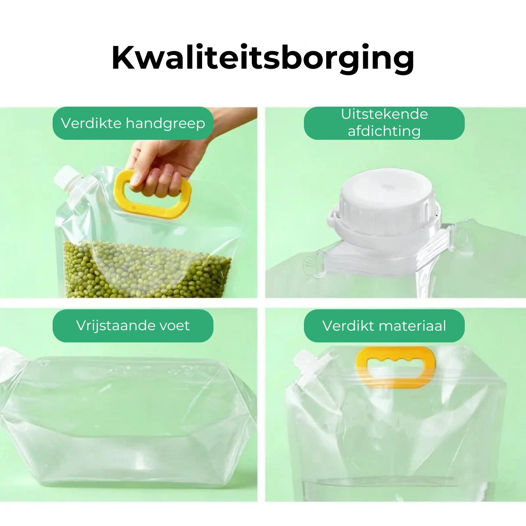 Herbruikbare Voedselbewaarzakken - 5 Liter - 3 Stuks