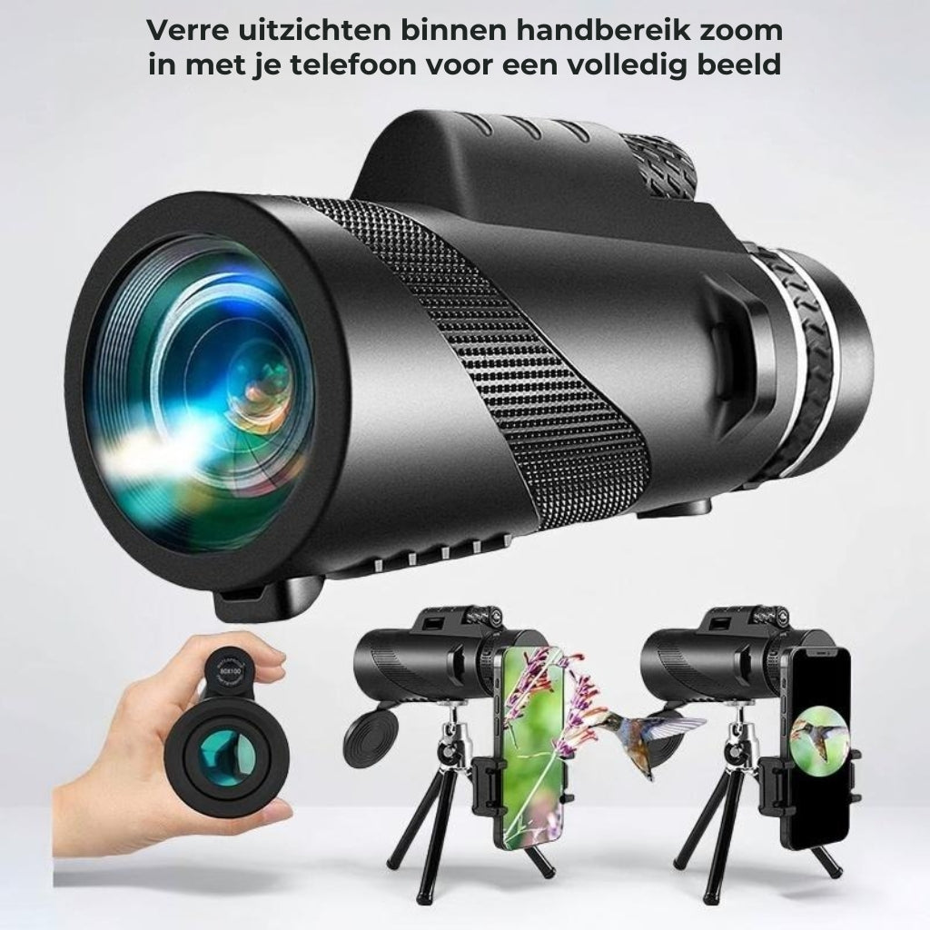 Krachtige monoculaire telescoop