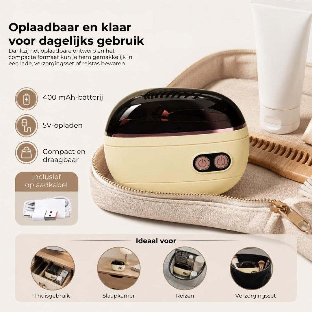 2-in-1 Elektrische Nagelknipper- en Polijster