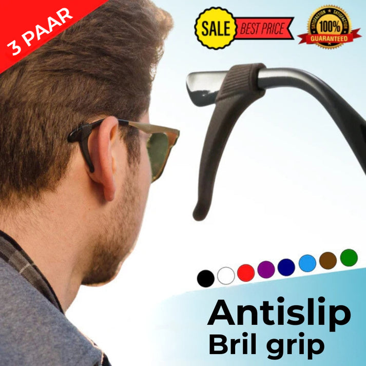 Non-Slip Bril Grips (3 Paar)