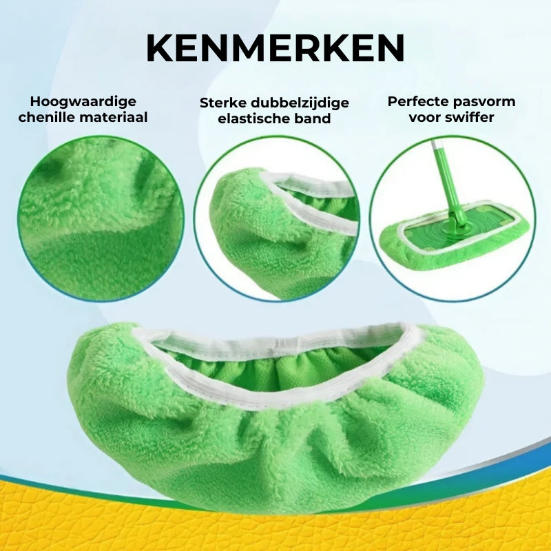 GreenSweep™ Herbruikbare mop voor Swiffers