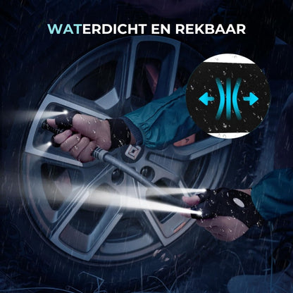 Handsfree LED zaklamp Waterdichte handschoenen