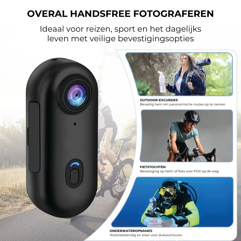 SpyCam PRO™ – Draagbare HD-videocamera met bewegingsdetectie