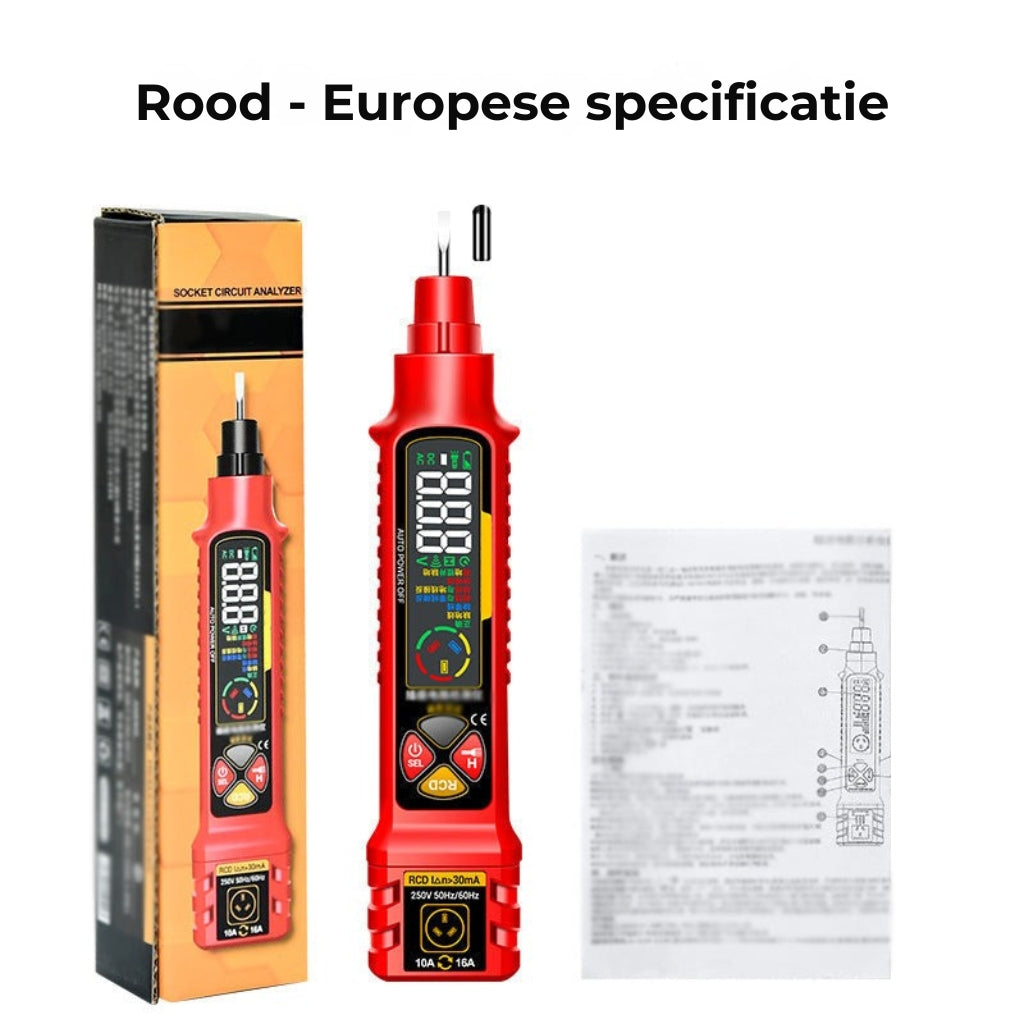 Multifunctionele slimme vermogensmeetpen