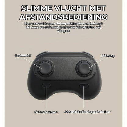 RC-ombouwset voor papieren vliegtuigjes