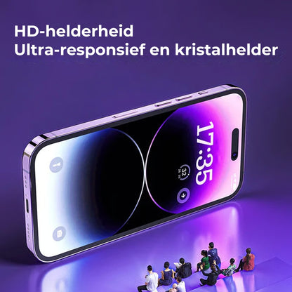 iPhone Beveiligingskit - Stofvrije Geharde Schermfilm