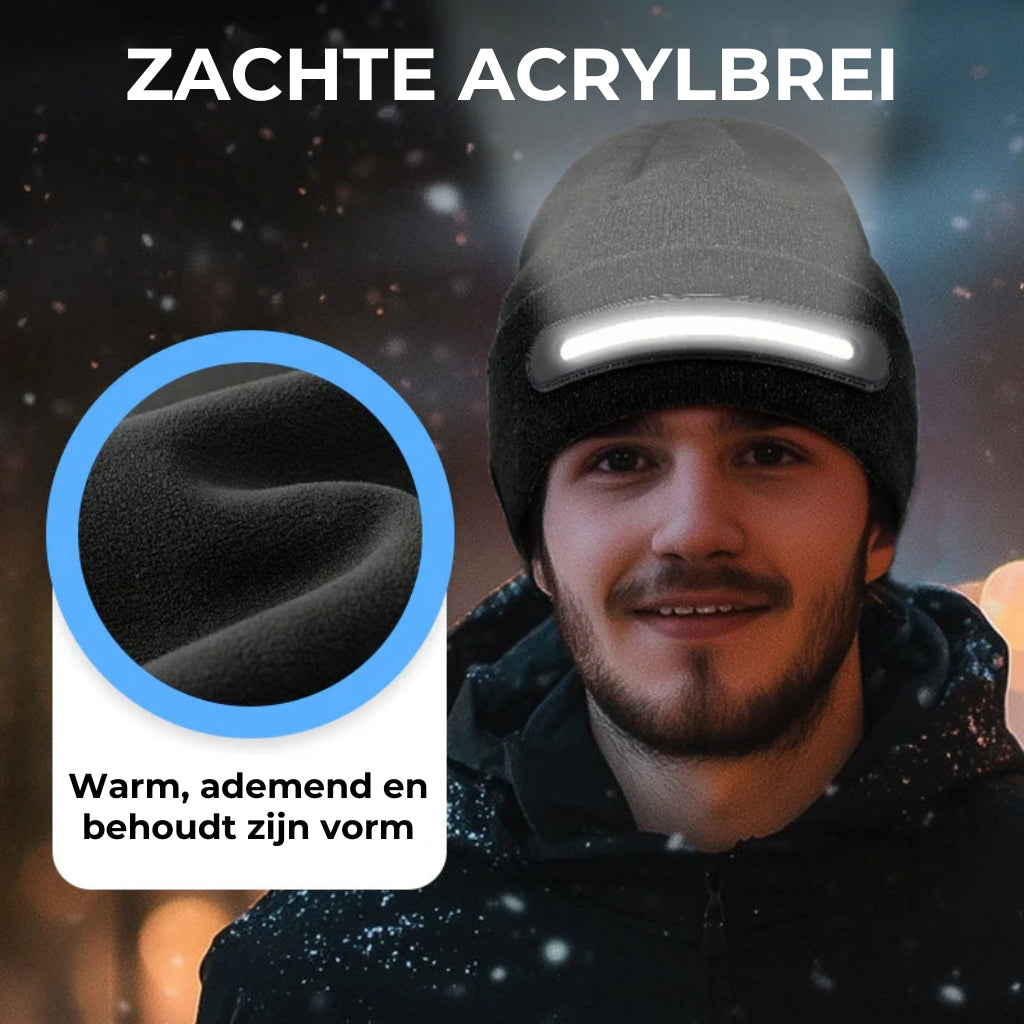 🔊 LED Bluetooth Beaniemuts