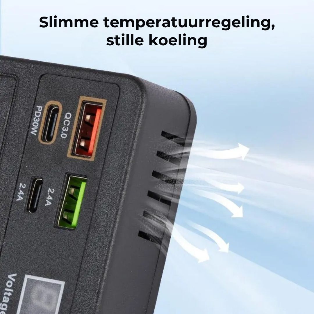 Auto Laadstation Adapter 200W