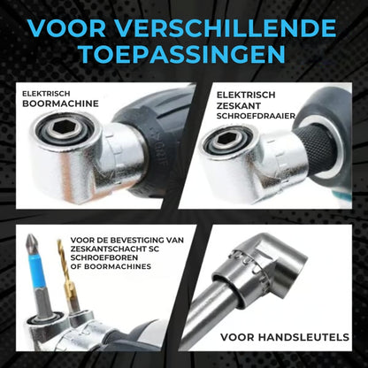 Booradapter 105° Hoeken Bereiken