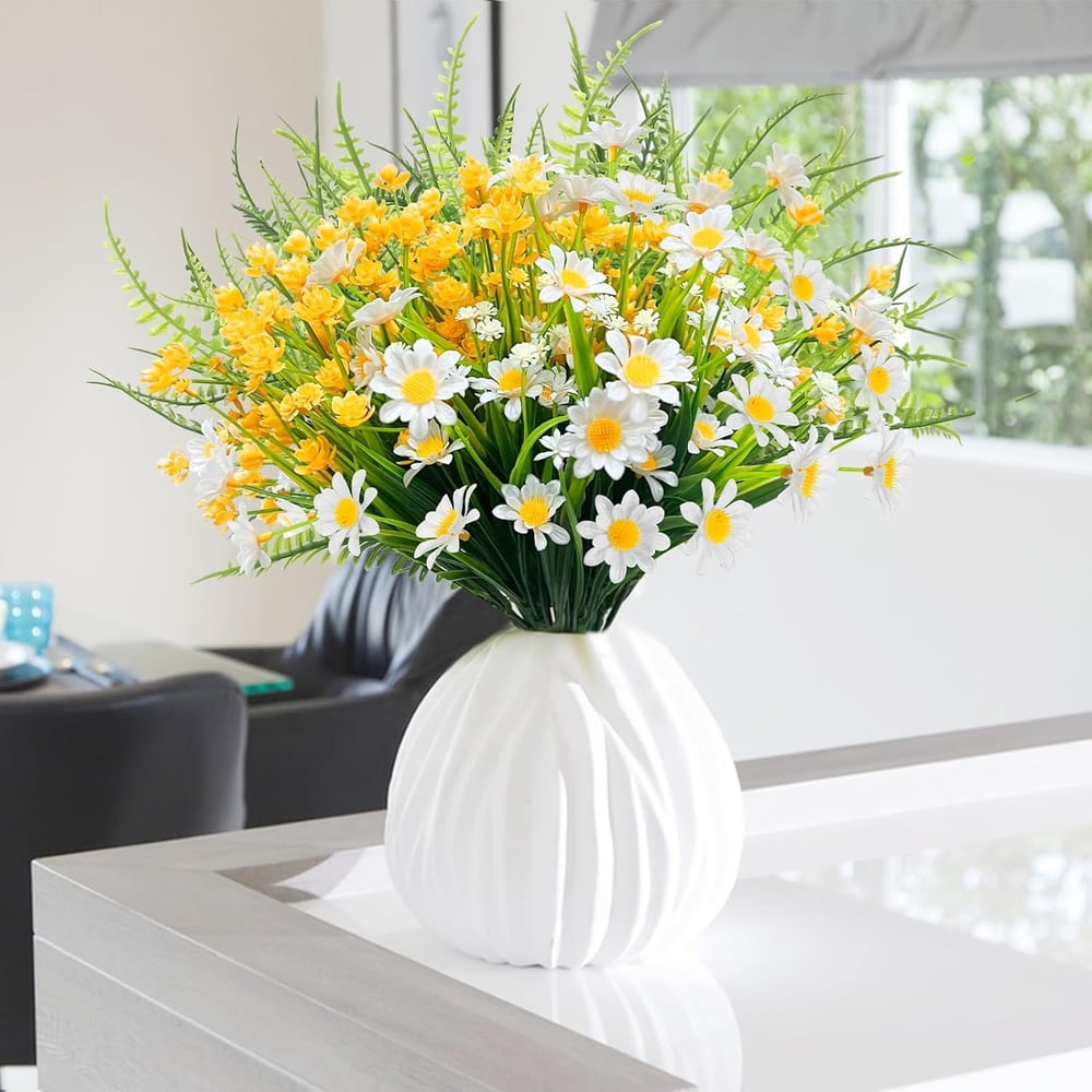 Kunstmatige madeliefjes voor buiten 💐