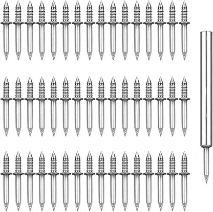 Naadloze 2-zijdige nagelspijkers (50 stuks)