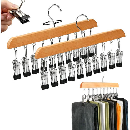 Kledinghanger met 10 klemmen