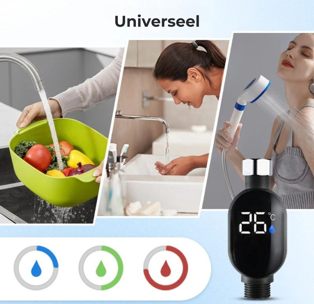 Digitale Waterverwarmer met Temperatuurdisplay