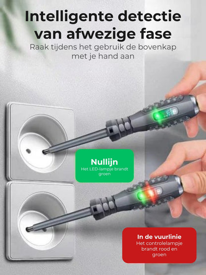 2-in-1 Schroevendraaier en Elektriciteitdetector