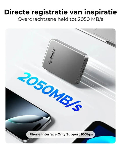 2TB Magnetische Draagbare Geheugenstick SSD