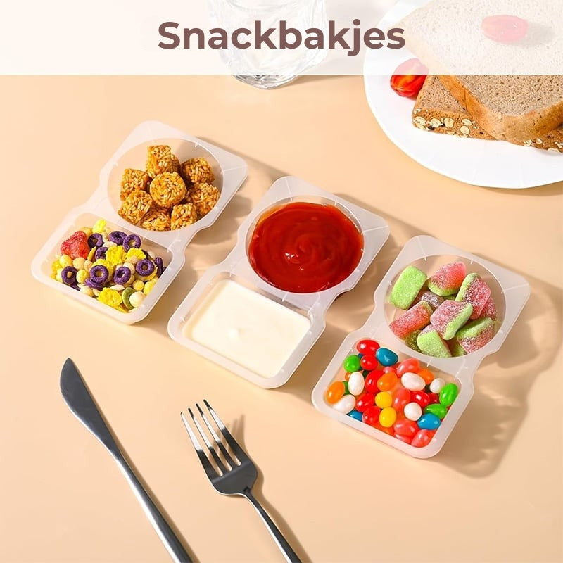 Herbruikbare snackbak