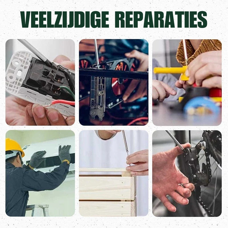 14-in-1 verstelbare ratelschroevendraaier