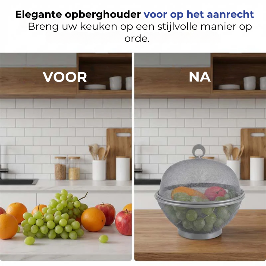 Gaas Fruitmand met Deksel