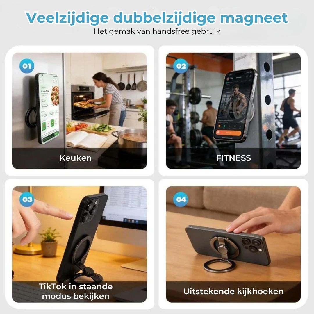 Magnetische Telefoonhouder en Fidget Spinner