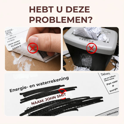 🔒 Privacyrol Stempel | Voor pakketten en documenten 📦✏️🎁