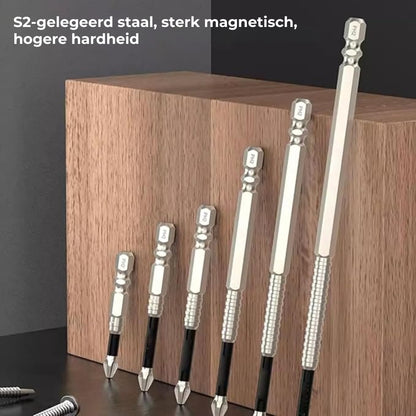 Antislip Schroevendraaierbits - Set van 6 Stuks
