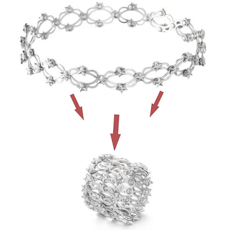 Verstelbare Armband-Ring