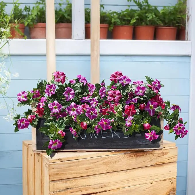 Kunstmatige Petunia's (boeket) – Voor binnen en buiten