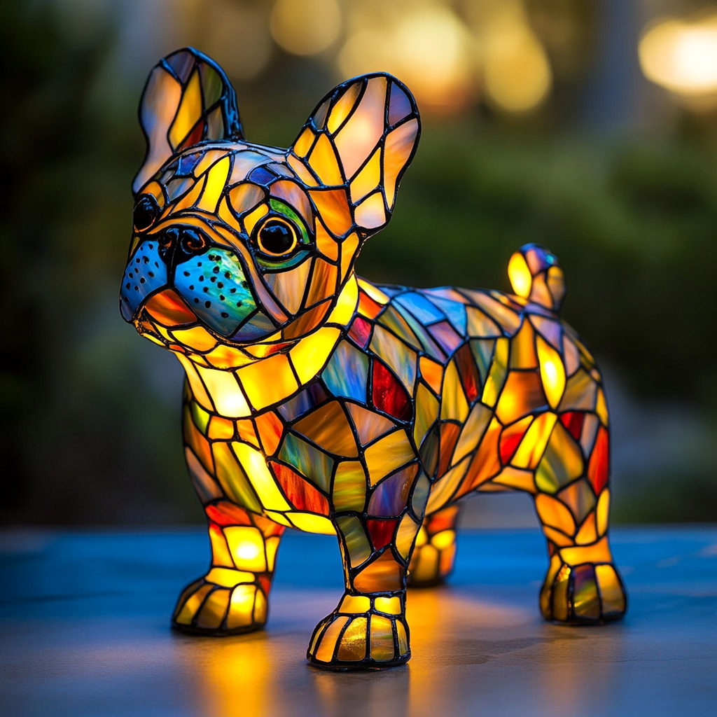 Grappige, schattige Hars Puppy Lampen