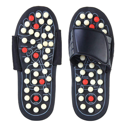 Slippers voor acupressuur en magneettherapie