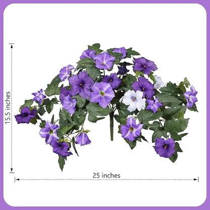 Kunstmatige Petunia's (boeket) – Voor binnen en buiten