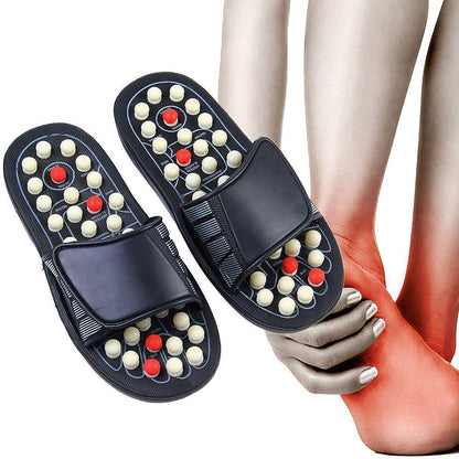 Slippers voor acupressuur en magneettherapie