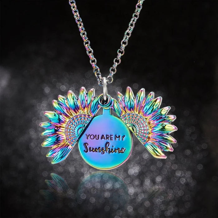 🌞“You Are My Sunshine” Zonnebloem Ketting