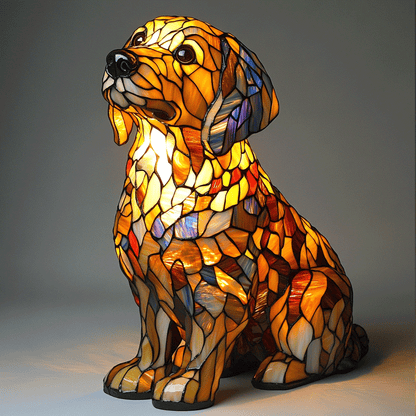 Grappige, schattige Hars Puppy Lampen