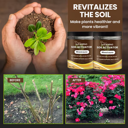 Minerale Bodemvoeding - Verbeter je plantgrond - 1+1 GRATIS