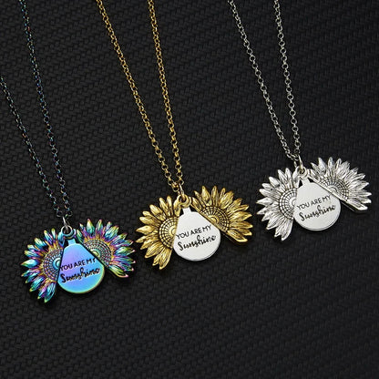 🌞“You Are My Sunshine” Zonnebloem Ketting