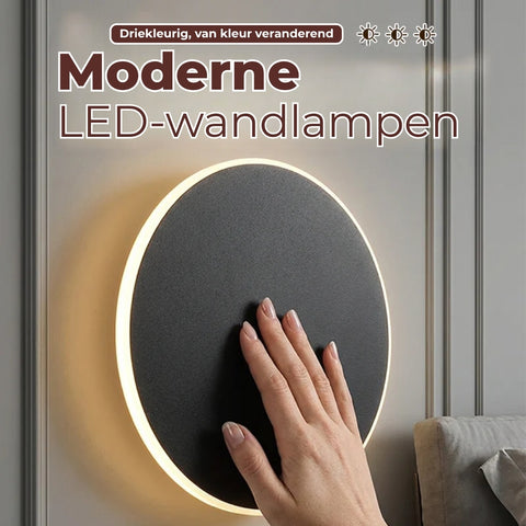 🟌🌟Moderne ronde LED-wandlampen