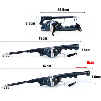 Compacte Telescopische Vishengel