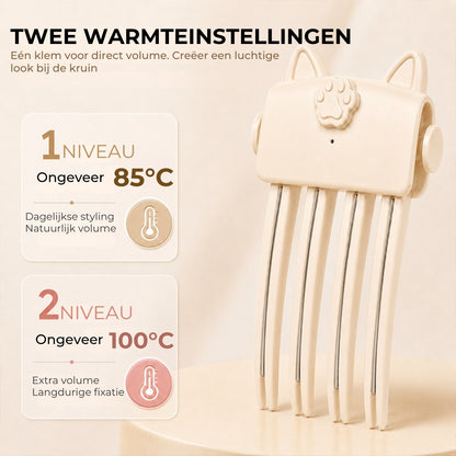 Verwarmde Haar Volumekam