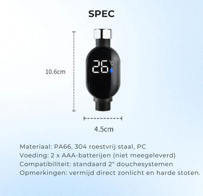 Digitale Waterverwarmer met Temperatuurdisplay